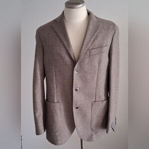New Lubiam Classic Light/Pastel Brown Blazer